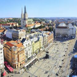 Ban Jelacic Square, Zagreb Accommodation South Korea